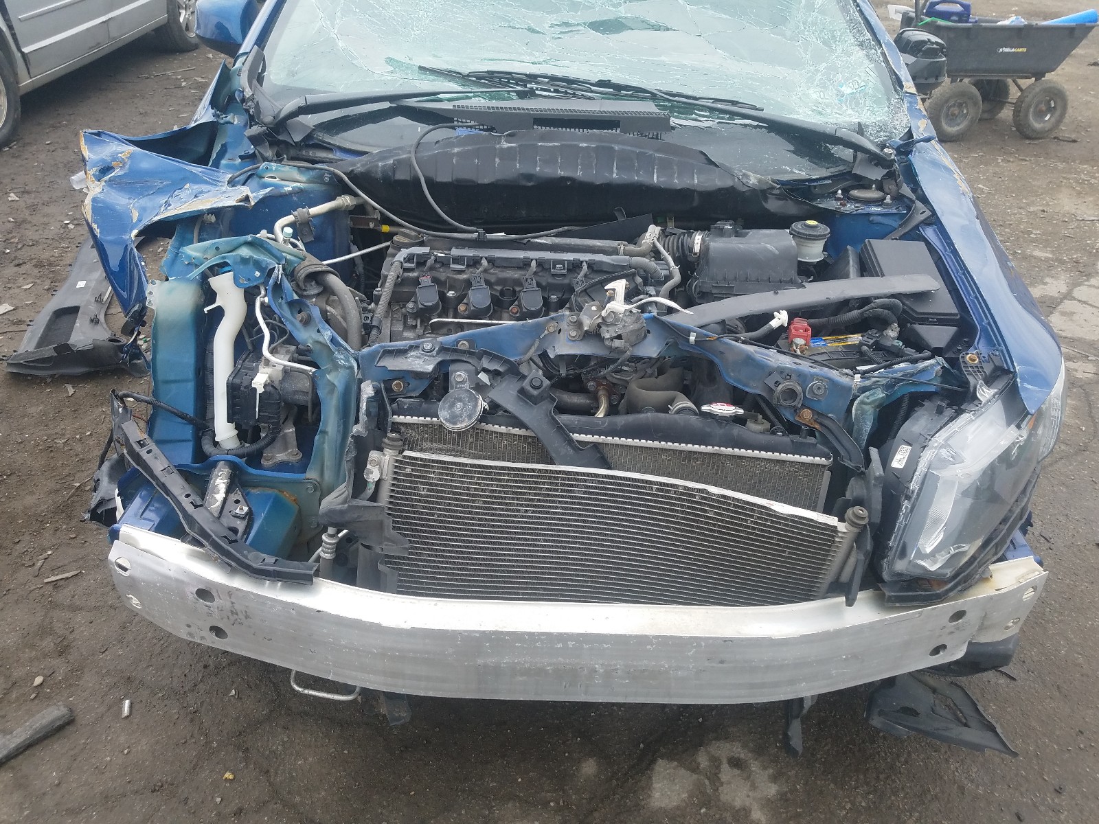 Photo 7 from auction – 2013 HONDA CIVIC LX with VIN 19XFB2F54DE266685