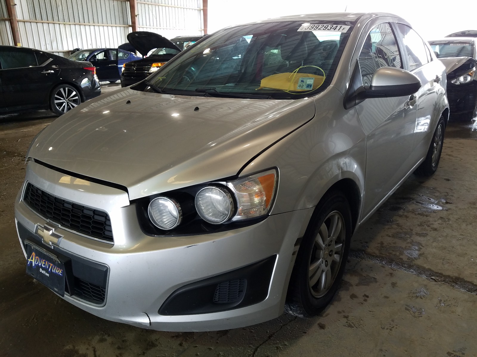 Photo 2 from auction – 2012 CHEVROLET SONIC LT with VIN 1G1JC5SH2C4188666
