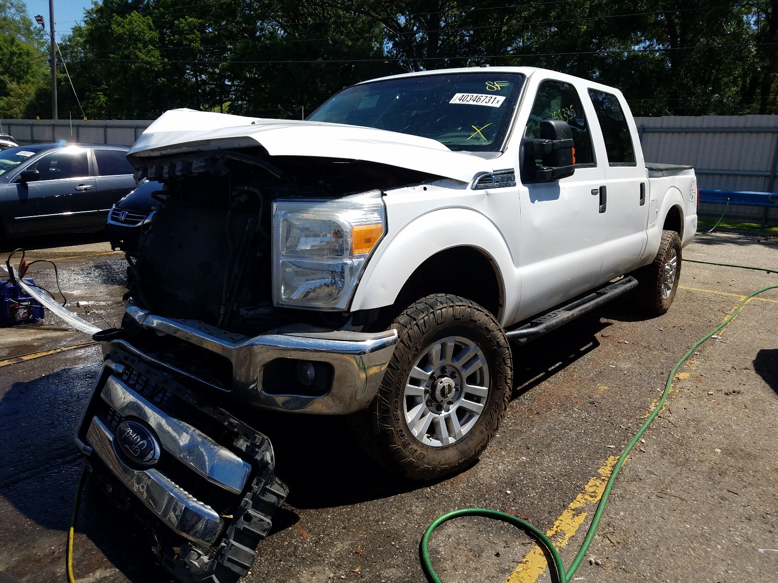 Photo 2 from auction – 2015 FORD F250 SUPER with VIN 1FT7W2B61FEB39303
