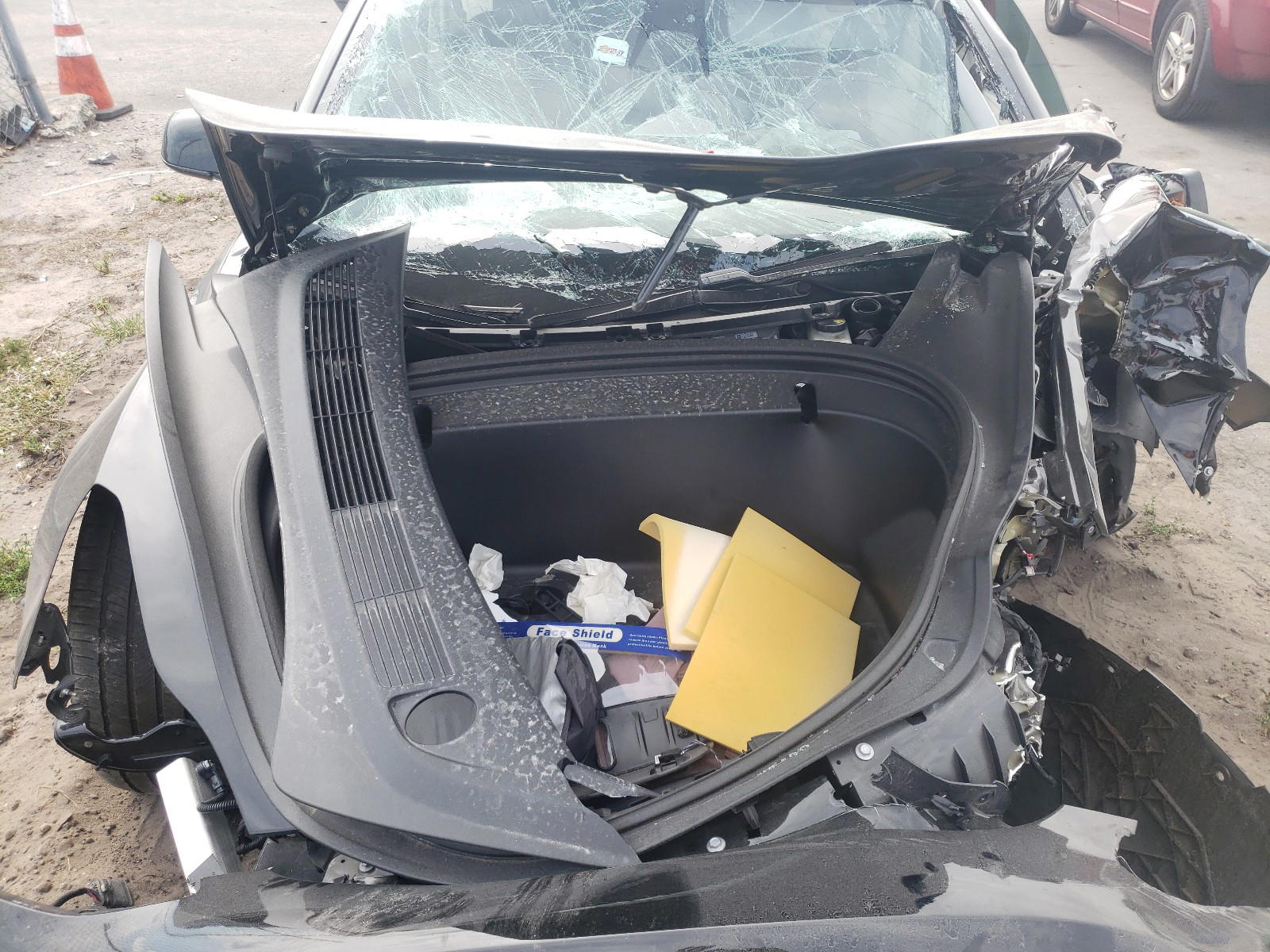 Photo 7 from auction – 2019 TESLA MODEL 3 with VIN 5YJ3E1EA4KF484412