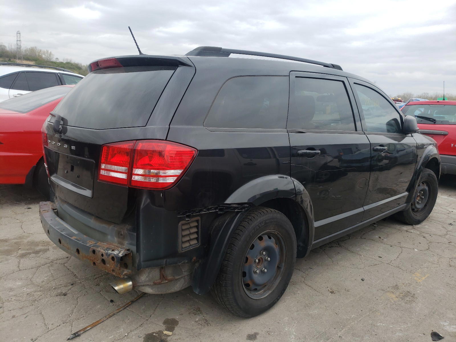 Photo 4 from auction – 2012 DODGE JOURNEY SE with VIN 3C4PDCAB6CT256719
