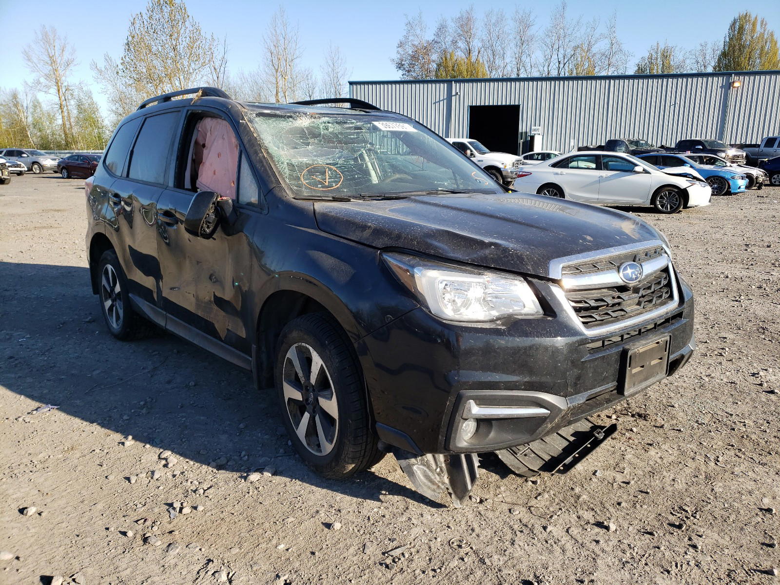 SUBARU FORESTER 2 2017 with VIN JF2SJAGC7HH573388 - Photo from auction
