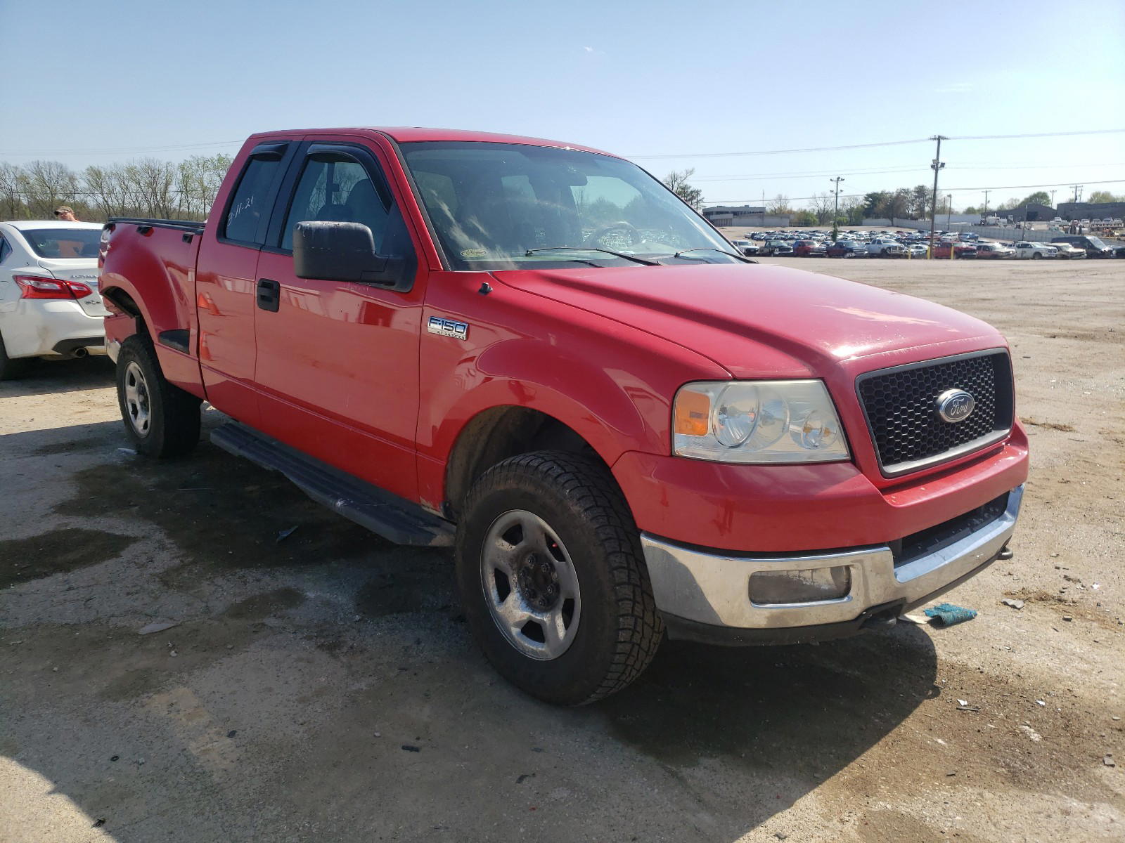 FORD F150 2005 with VIN 1FTPX04575KC57166 - Photo from auction