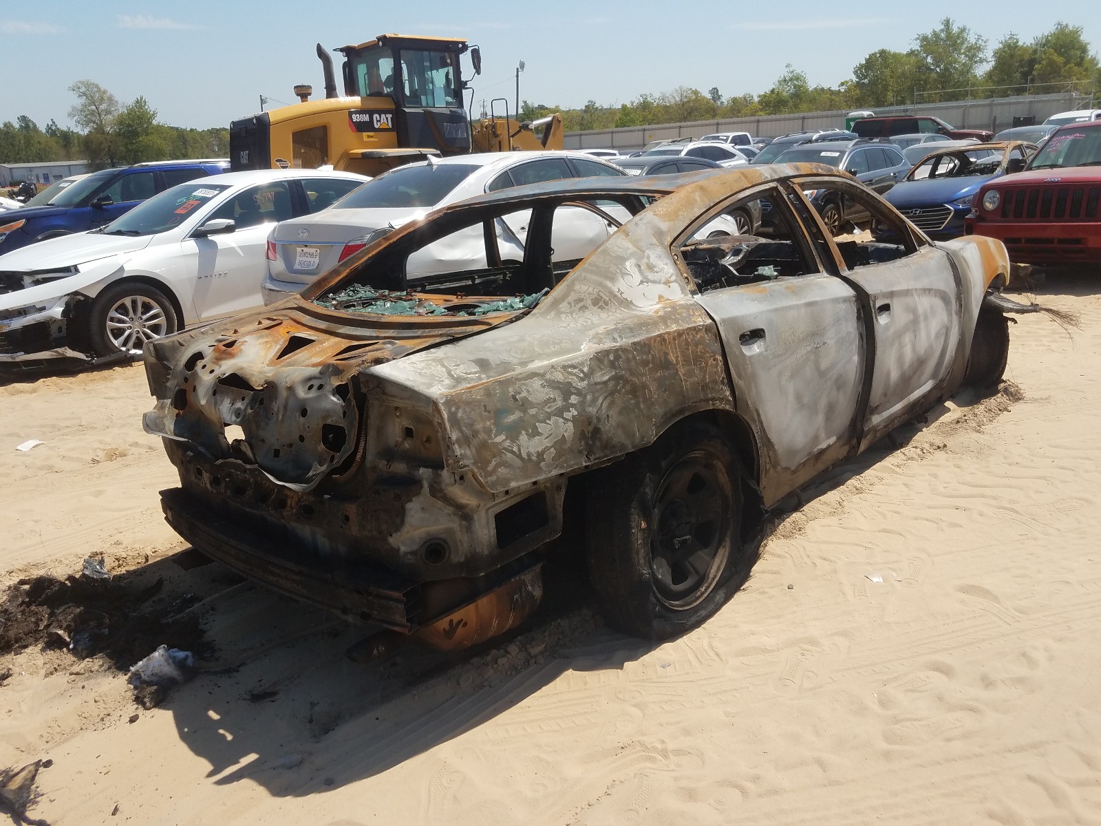 Photo 4 from auction – 2014 DODGE CHARGER PO with VIN 2C3CDXATXEH185944