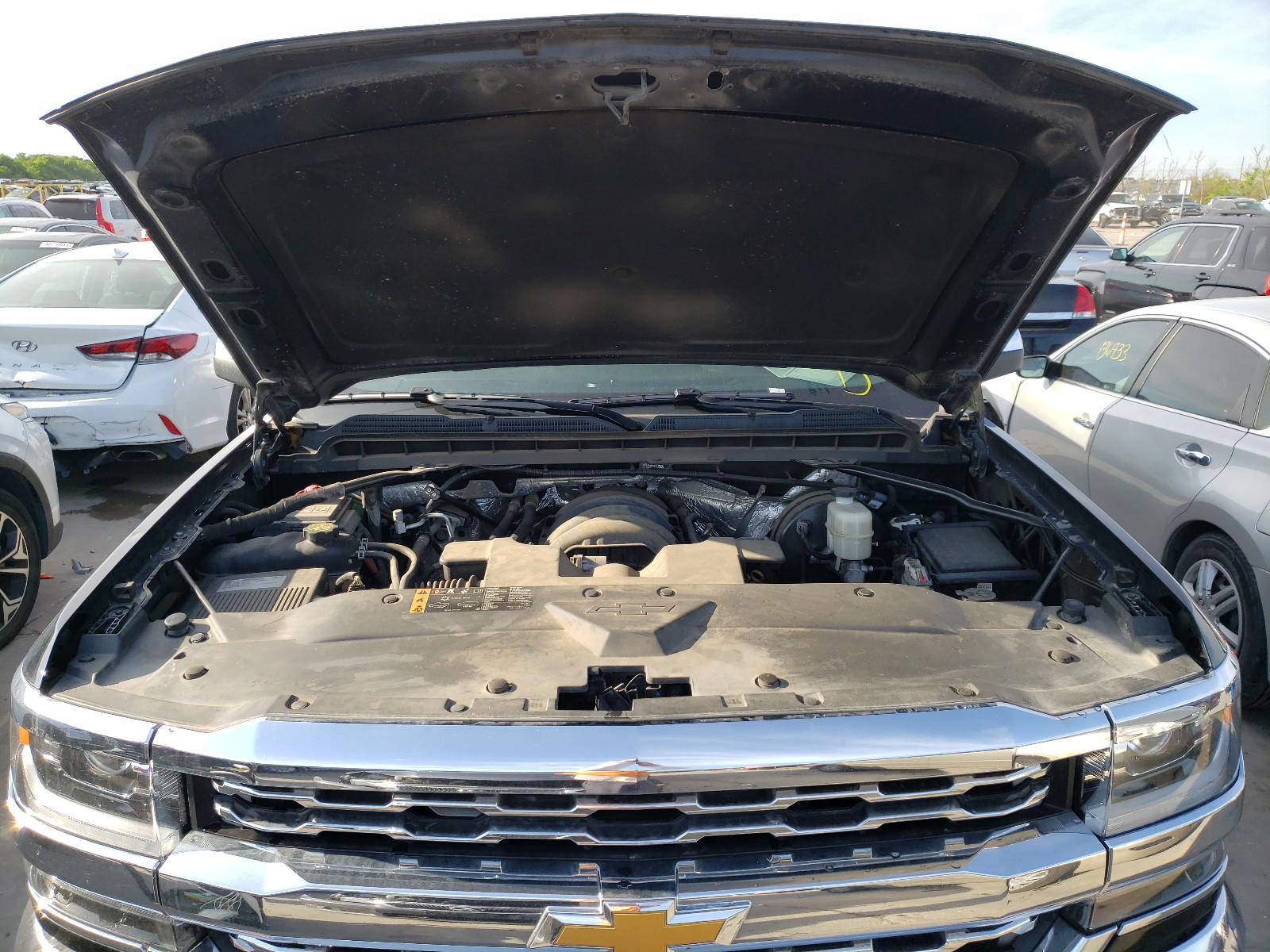 Photo 7 from auction – 2017 CHEVROLET SILVERADO with VIN 3GCUKSEC5HG154625