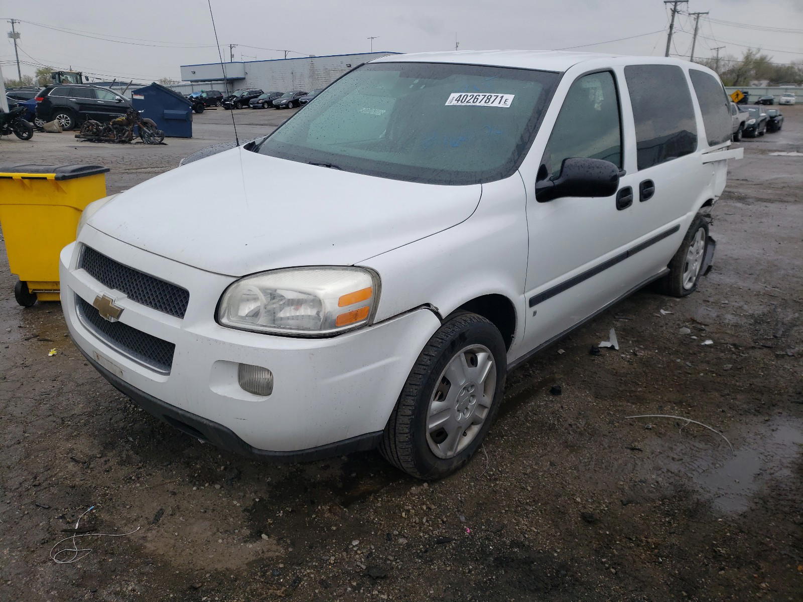 Photo 2 from auction – 2008 CHEVROLET UPLANDER L with VIN 1GNDV23WX8D164124