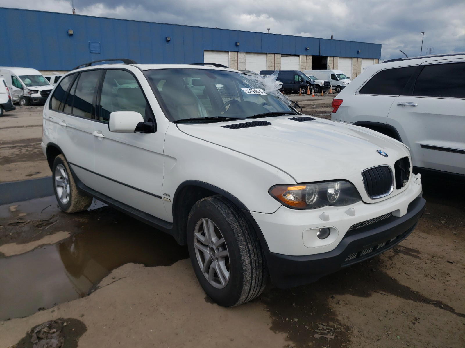 BMW X5 3.0I 2006 with VIN 5UXFA13516LY46258 - Photo from auction