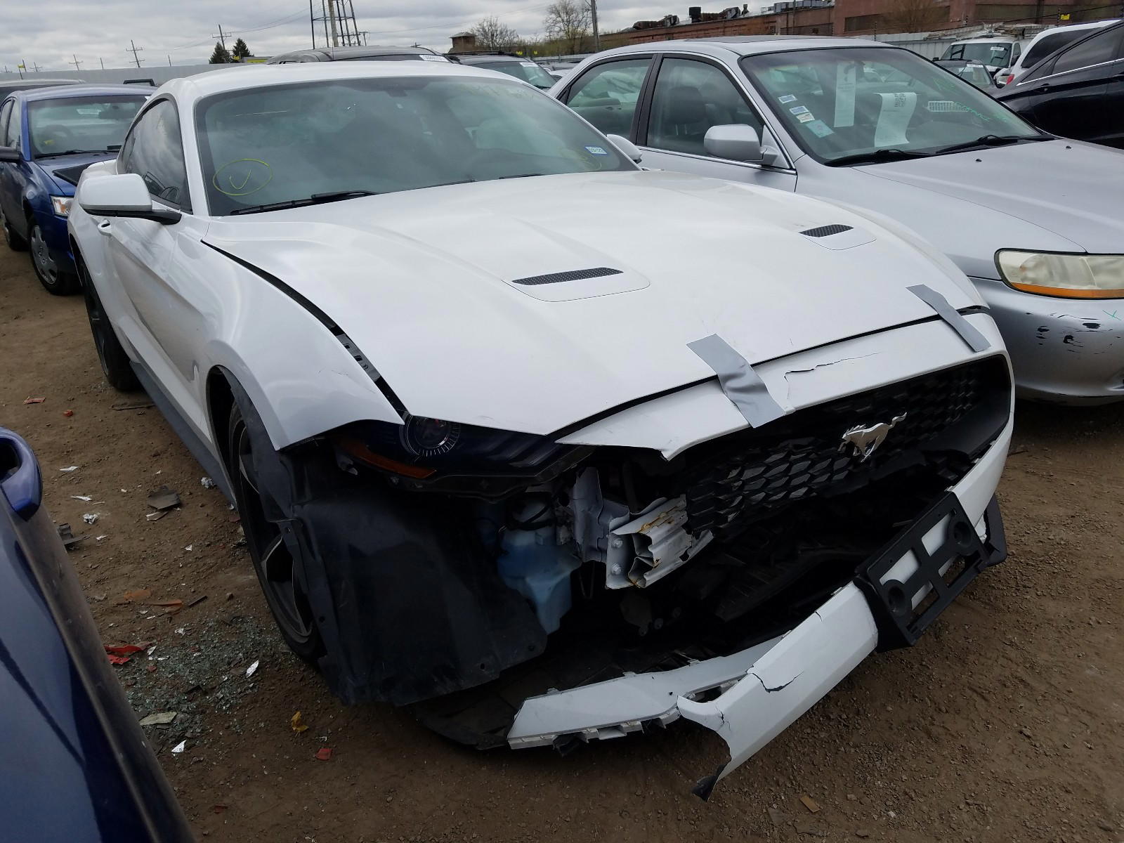 FORD MUSTANG 2019 with VIN 1FA6P8TH4K5181007 - Photo from auction