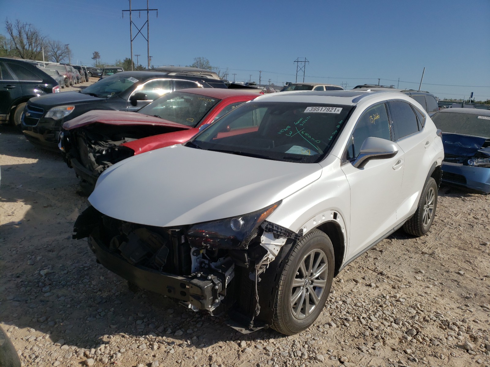 Photo 2 from auction – 2018 LEXUS NX 300 BAS with VIN JTJYARBZ5J2104356