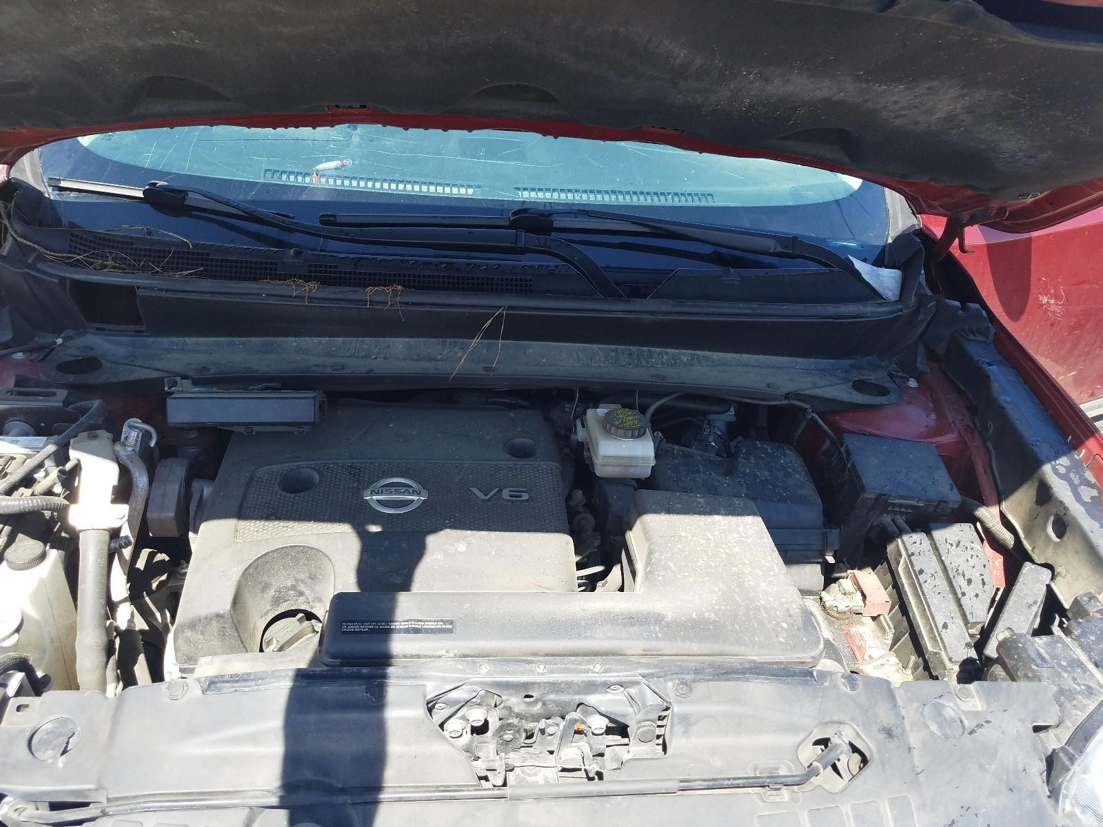 Photo 7 from auction – 2013 NISSAN PATHFINDER with VIN 5N1AR2MN8DC619473