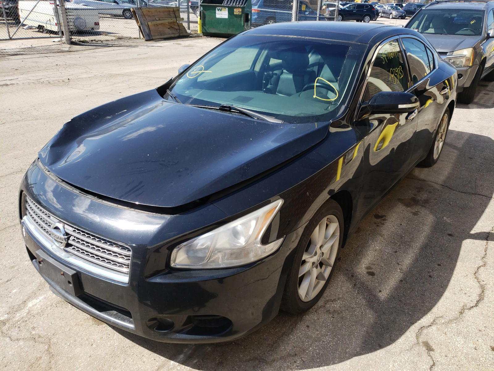 Photo 2 from auction – 2010 NISSAN MAXIMA S with VIN 1N4AA5AP0AC823009