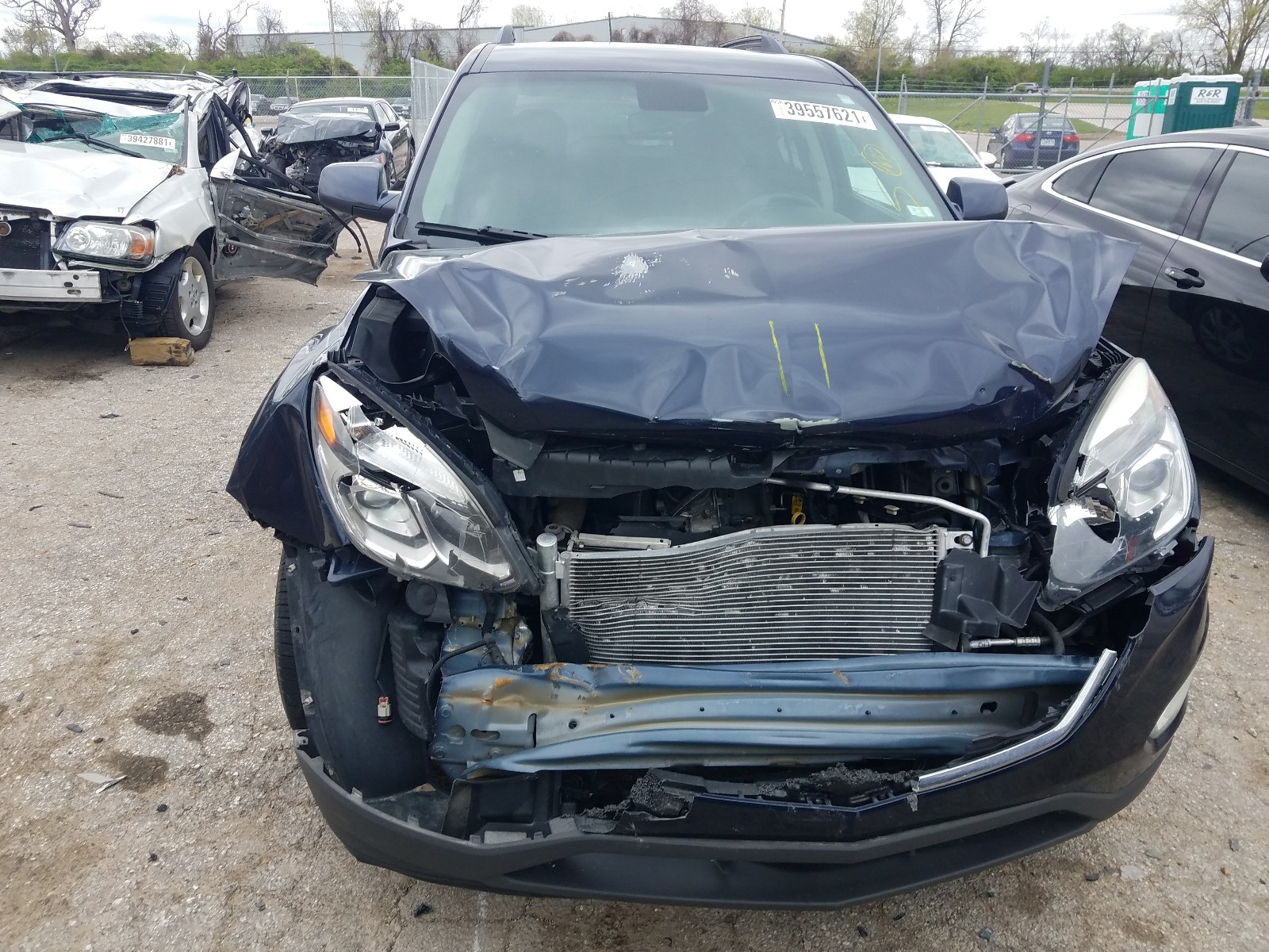 Photo 9 from auction – 2016 CHEVROLET EQUINOX LT with VIN 2GNALCEK9G1169625