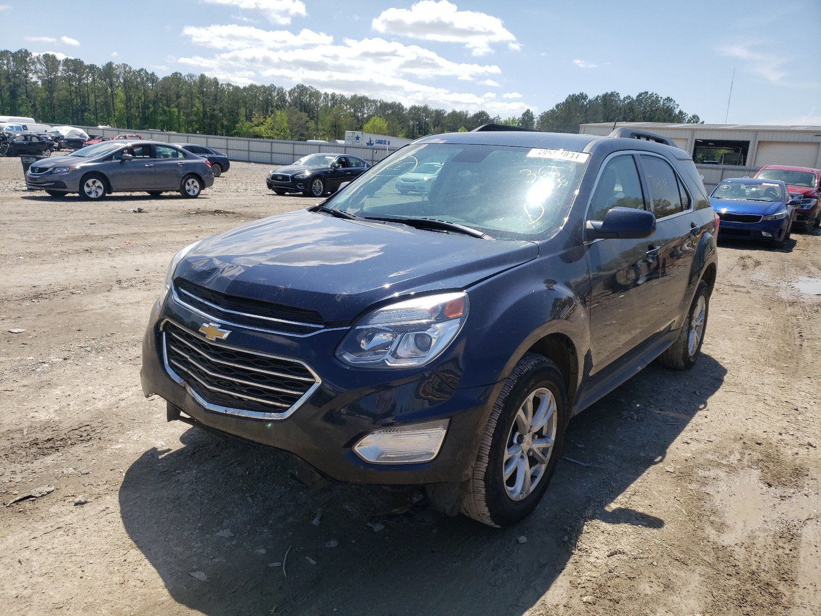 Photo 2 from auction – 2017 CHEVROLET EQUINOX LT with VIN 2GNALCEK4H1585910