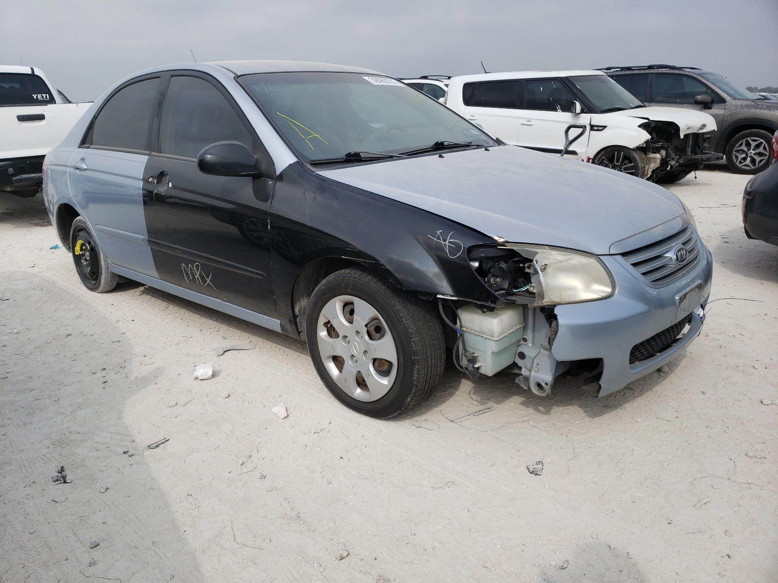 Photo 9 from auction – 2007 KIA SPECTRA EX with VIN KNAFE121575441477