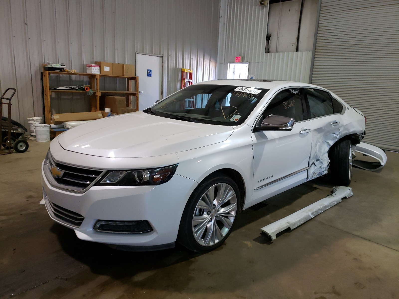 Photo 2 from auction – 2017 CHEVROLET IMPALA PRE with VIN 2G1145S37H9144815