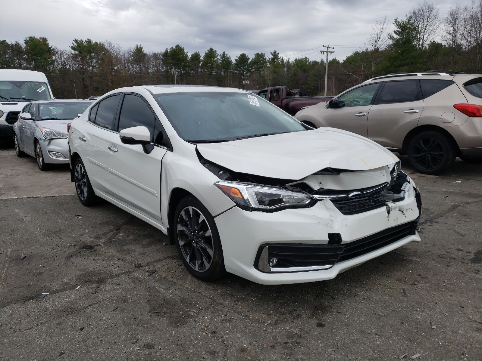 Photo 1 from auction – 2020 SUBARU IMPREZA LI with VIN 4S3GKAU65L3602344