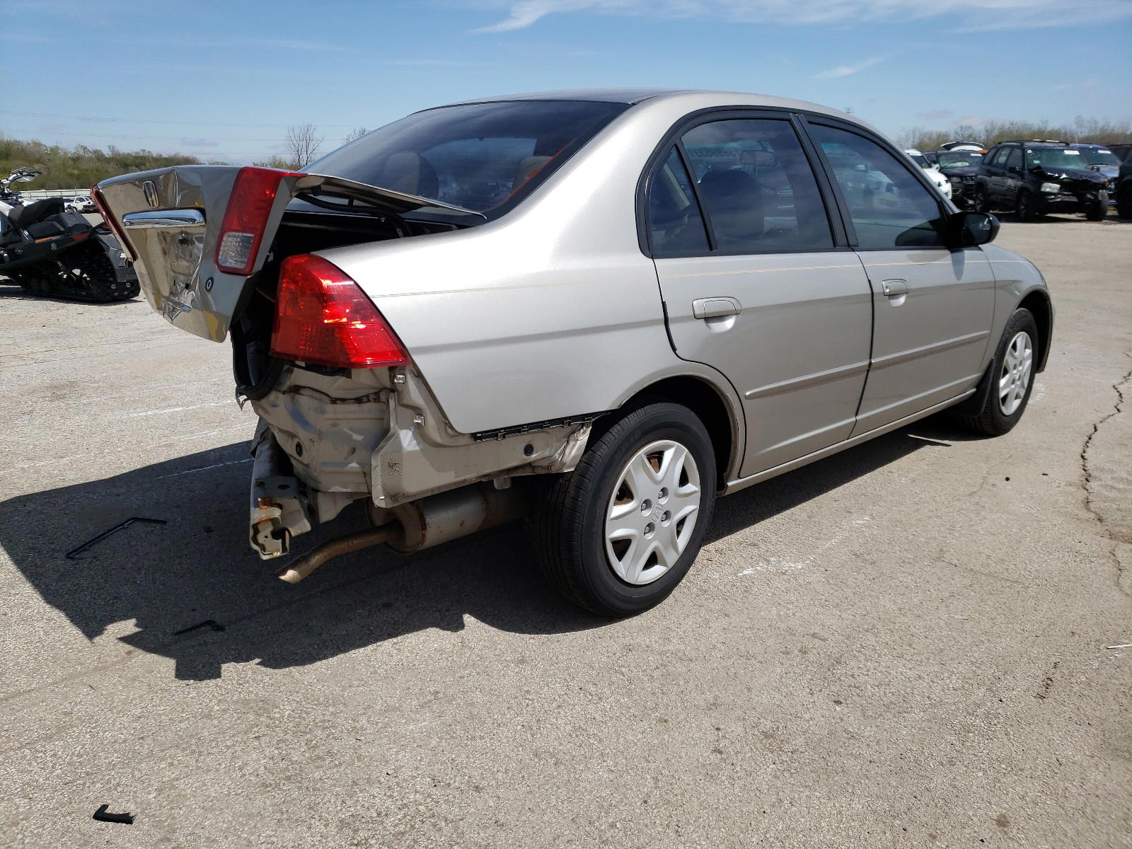 Photo 4 from auction – 2003 HONDA CIVIC with VIN 1HGES16583L018291