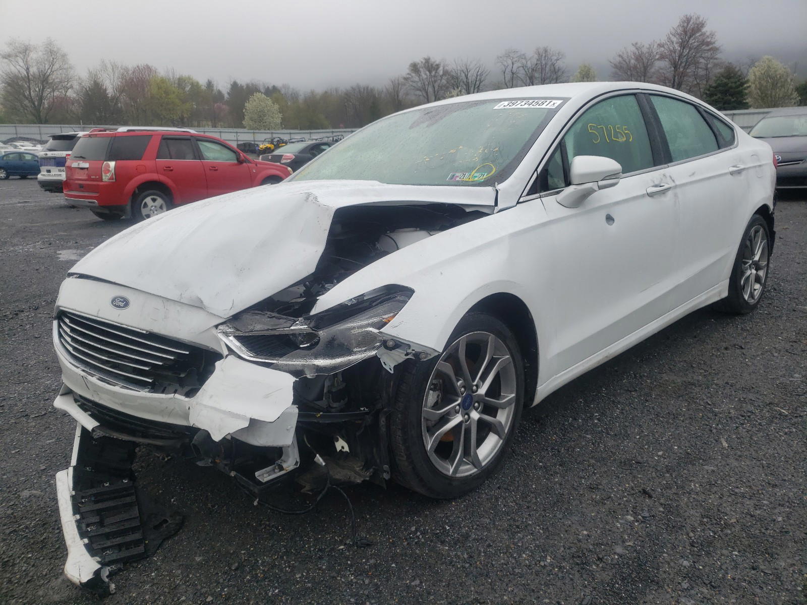 Photo 2 from auction – 2019 FORD FUSION SEL with VIN 3FA6P0CD8KR181751
