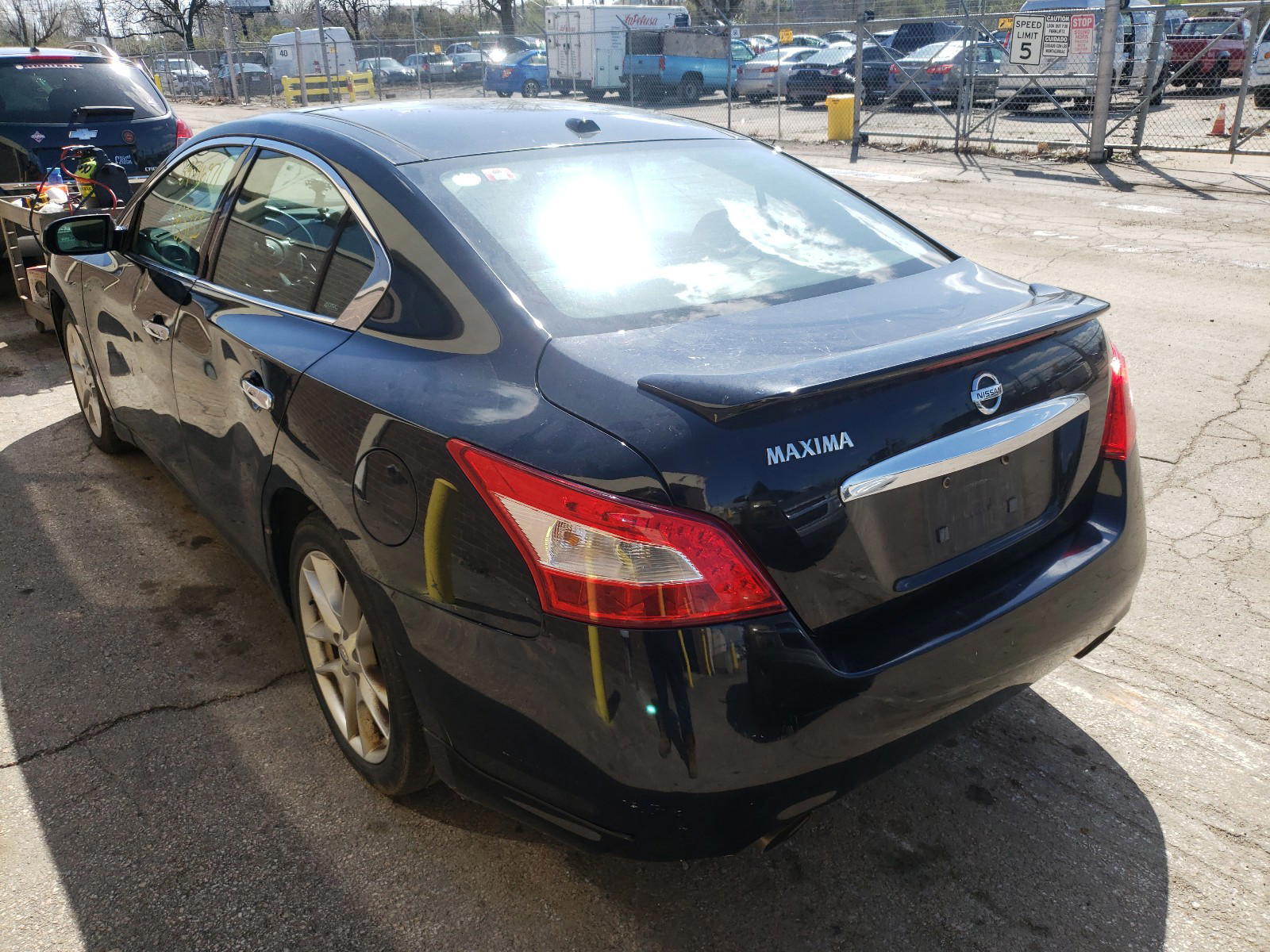 Photo 3 from auction – 2010 NISSAN MAXIMA S with VIN 1N4AA5AP0AC823009