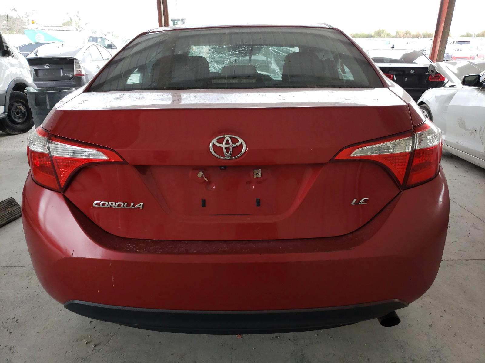 Photo 10 from auction – 2014 TOYOTA COROLLA L with VIN 2T1BURHE3EC089576