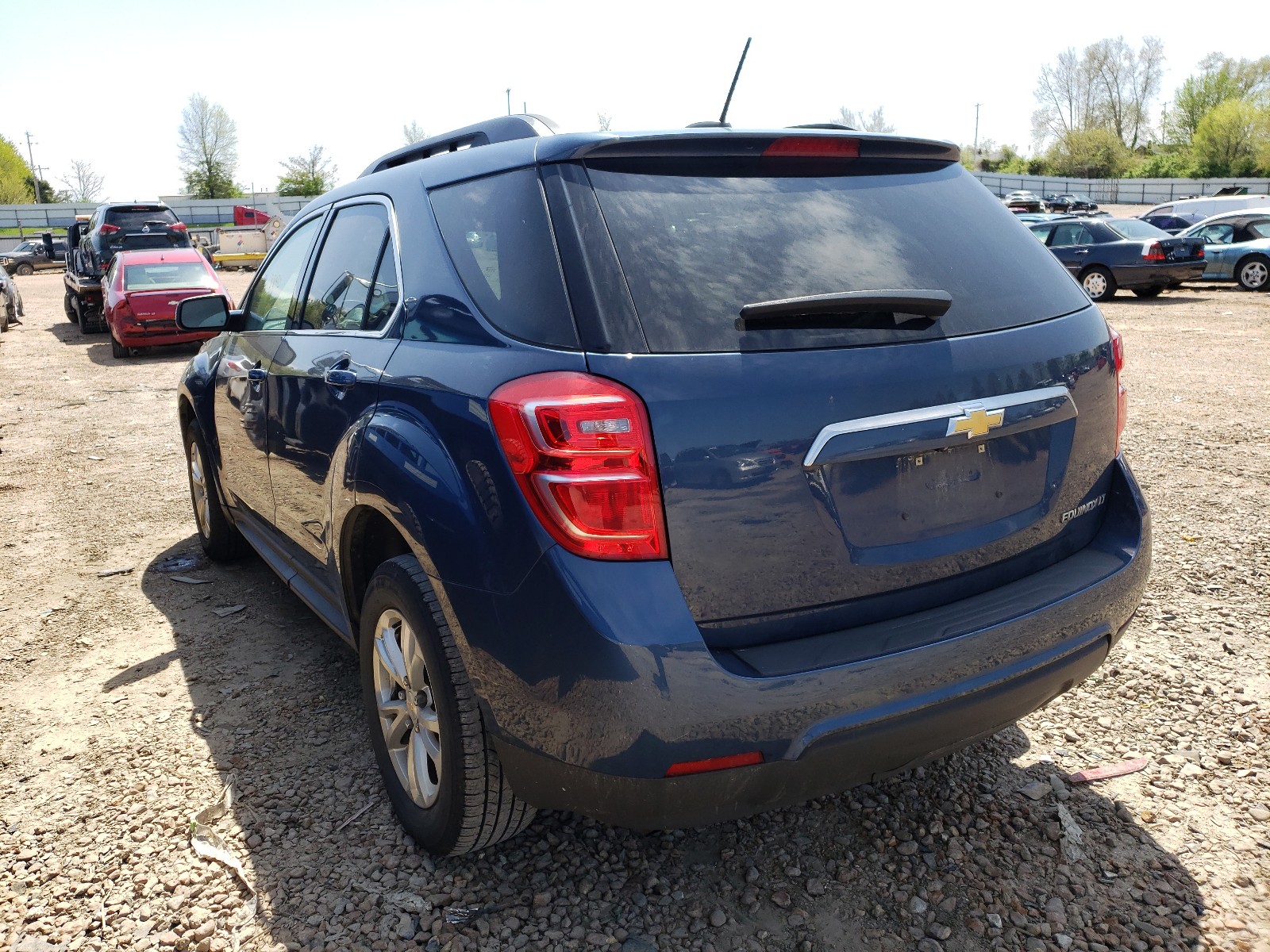 Photo 3 from auction – 2016 CHEVROLET EQUINOX LT with VIN 2GNALCEK4G6317215