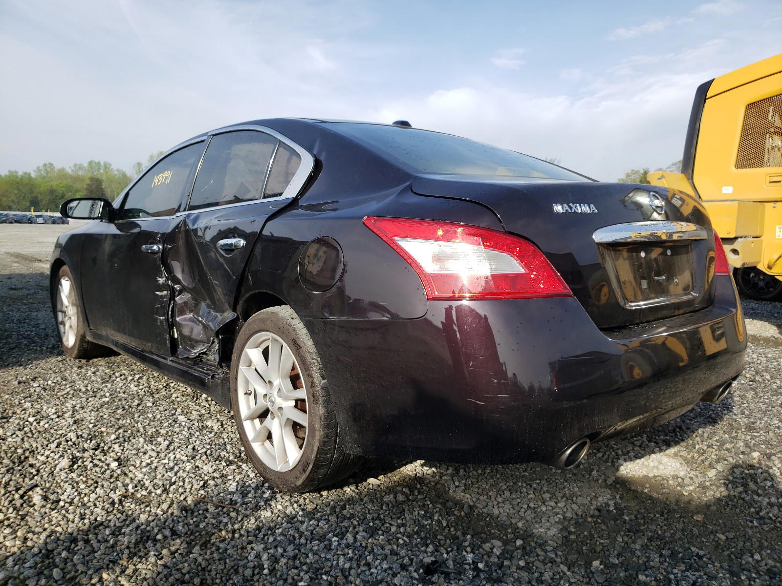 Photo 3 from auction – 2011 NISSAN MAXIMA S with VIN 1N4AA5AP9BC809689
