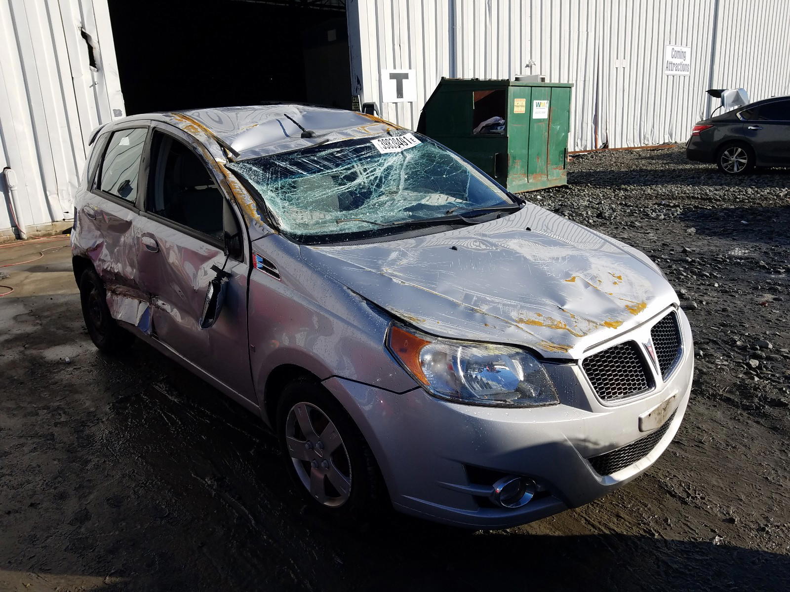 PONTIAC G3 2009 with VIN KL2TD66E19B690742 - Photo from auction