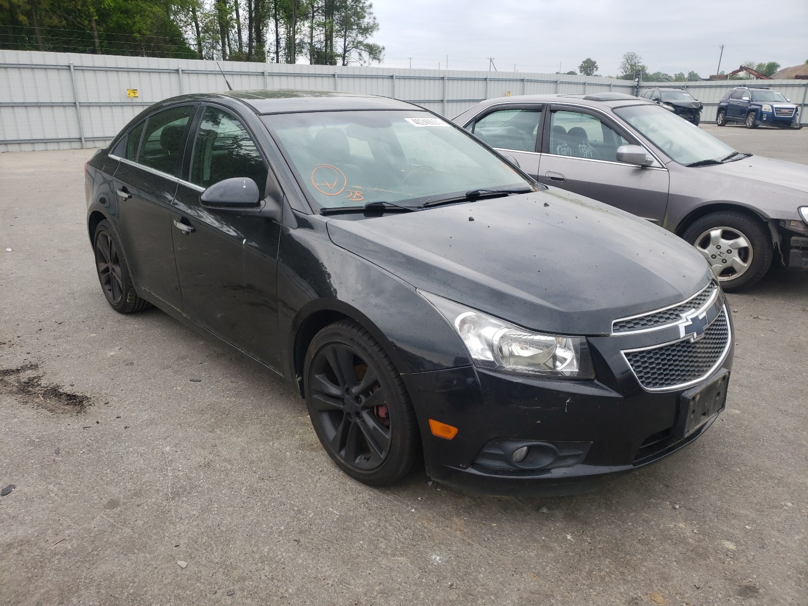 CHEVROLET CRUZE 2012 with VIN 1G1PH5SC1C7162154 - Photo from auction