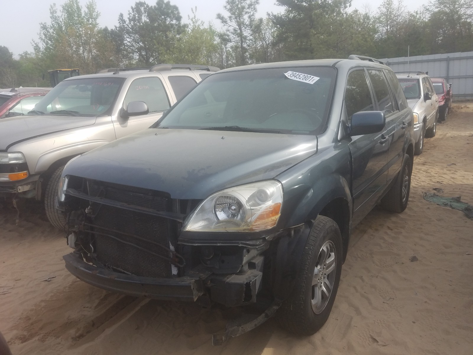 Zdjęcie 2 z aukcji – 2003 HONDA PILOT EXL z VIN 2HKYF18573H604322