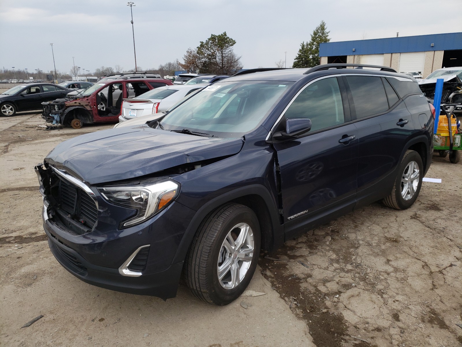 Photo 2 from auction – 2018 GMC TERRAIN SL with VIN 3GKALMEV8JL246598