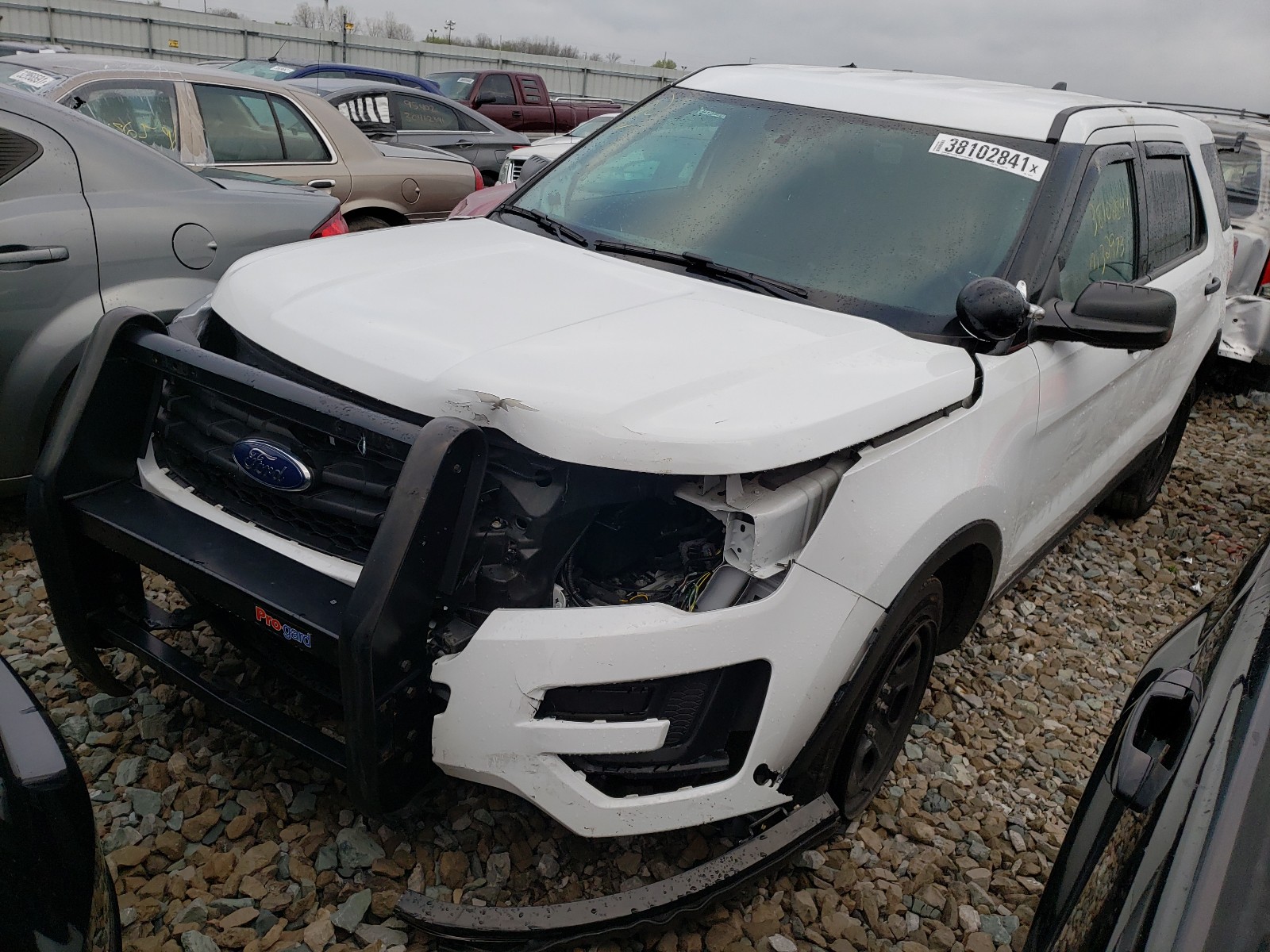 Photo 2 from auction – 2018 FORD EXPLORER P with VIN 1FM5K8ARXJGC56002