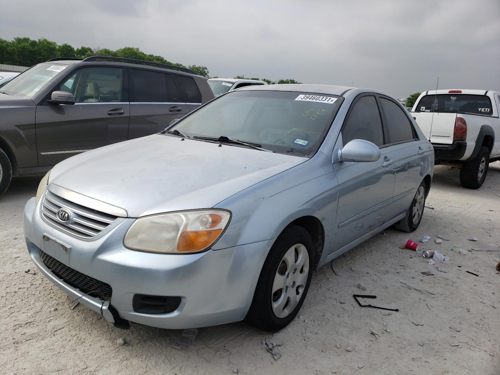 Photo 2 from auction – 2007 KIA SPECTRA EX with VIN KNAFE121575441477