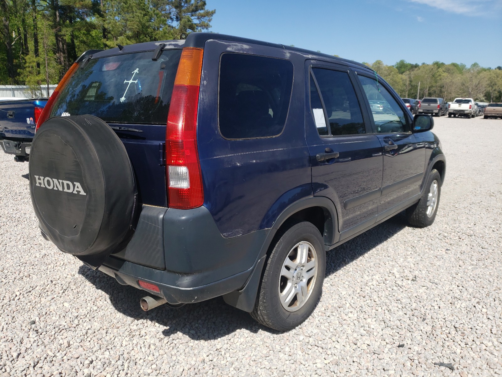 Photo 4 from auction – 2003 HONDA CR-V EX with VIN JHLRD78813C009889