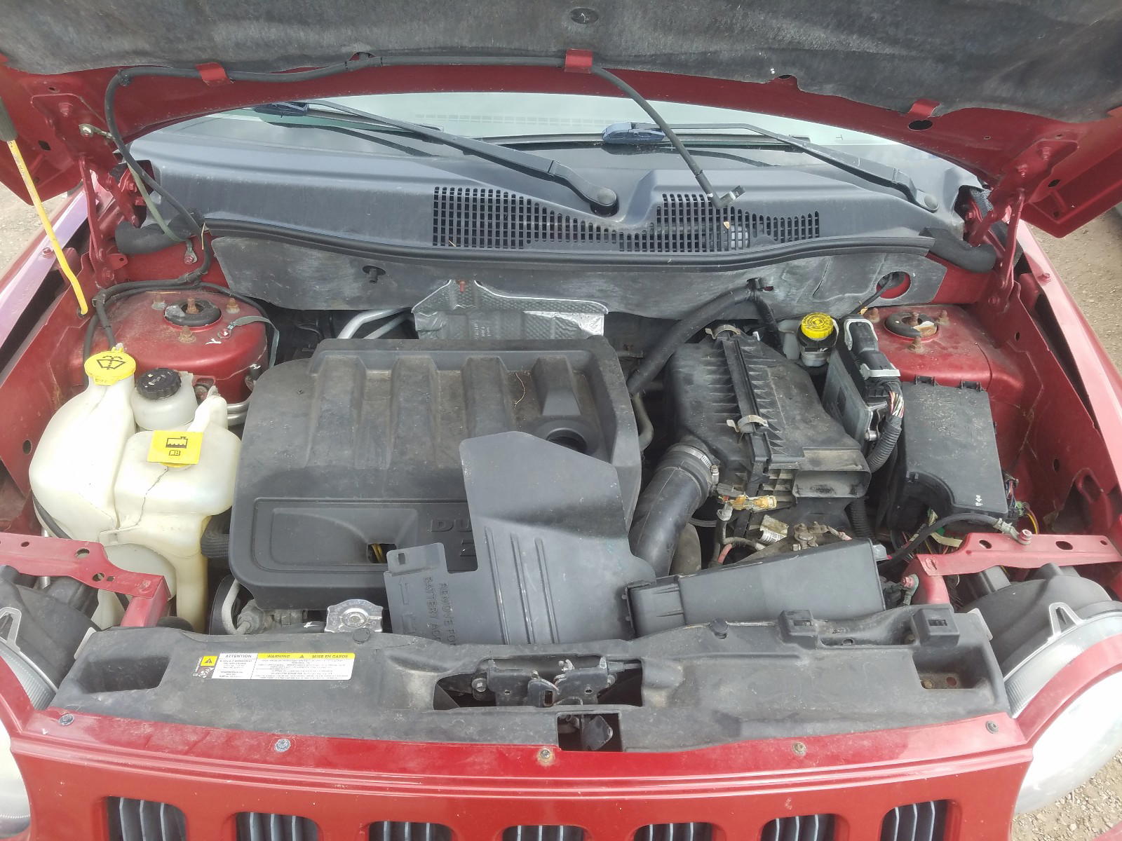Photo 7 from auction – 2008 JEEP COMPASS SP with VIN 1J8FT47W28D759927