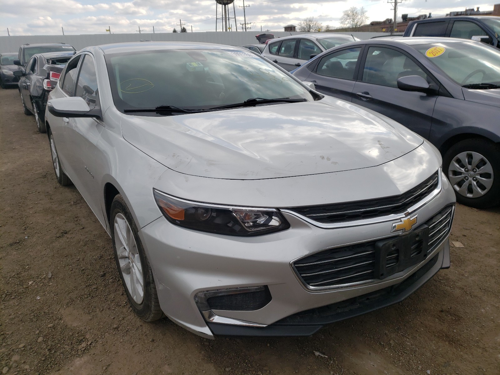 CHEVROLET MALIBU 2018 with VIN 1G1ZD5ST4JF246458 - Photo from auction