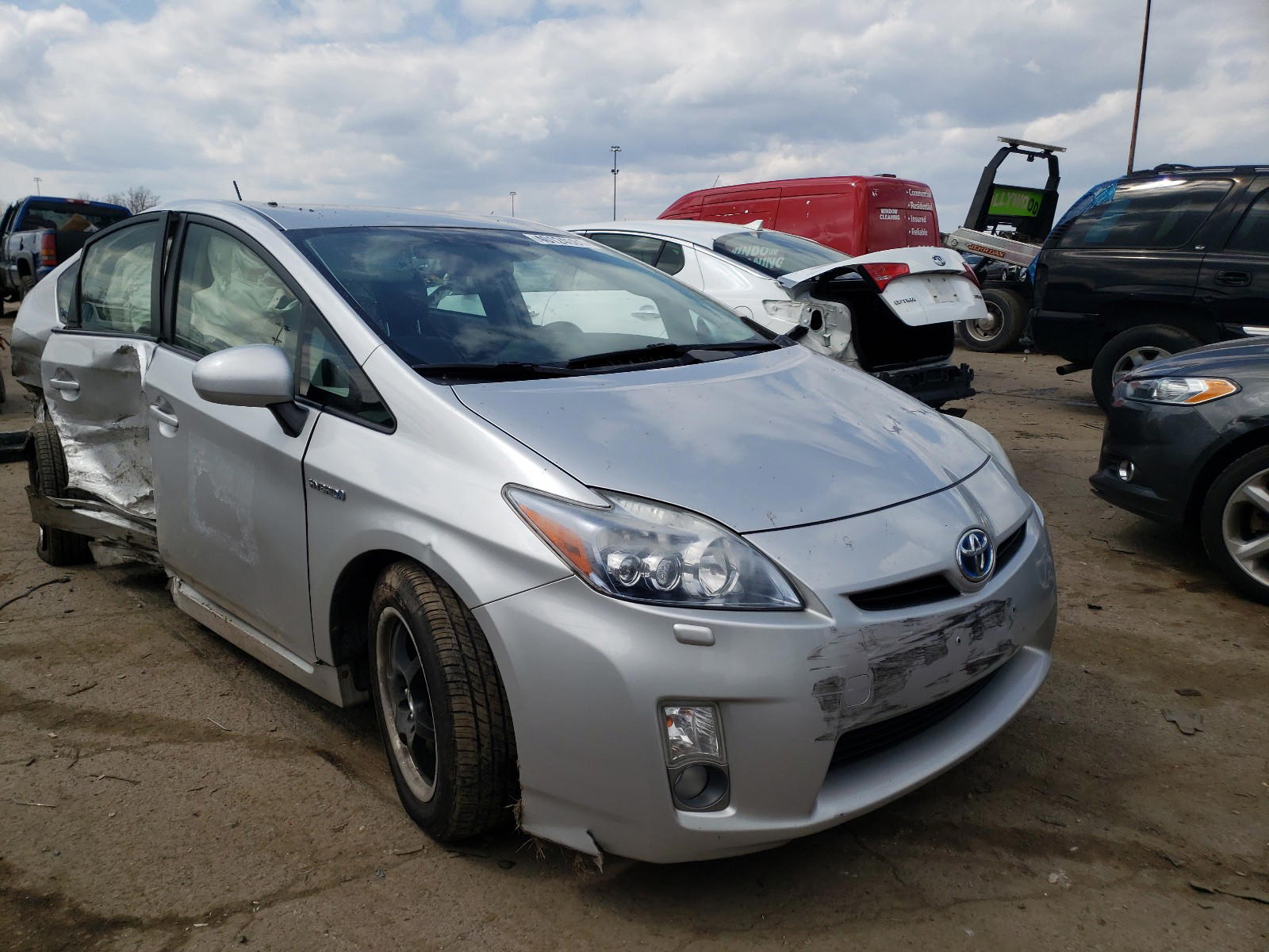 TOYOTA PRIUS 2010 with VIN JTDKN3DU8A0048498 - Photo from auction