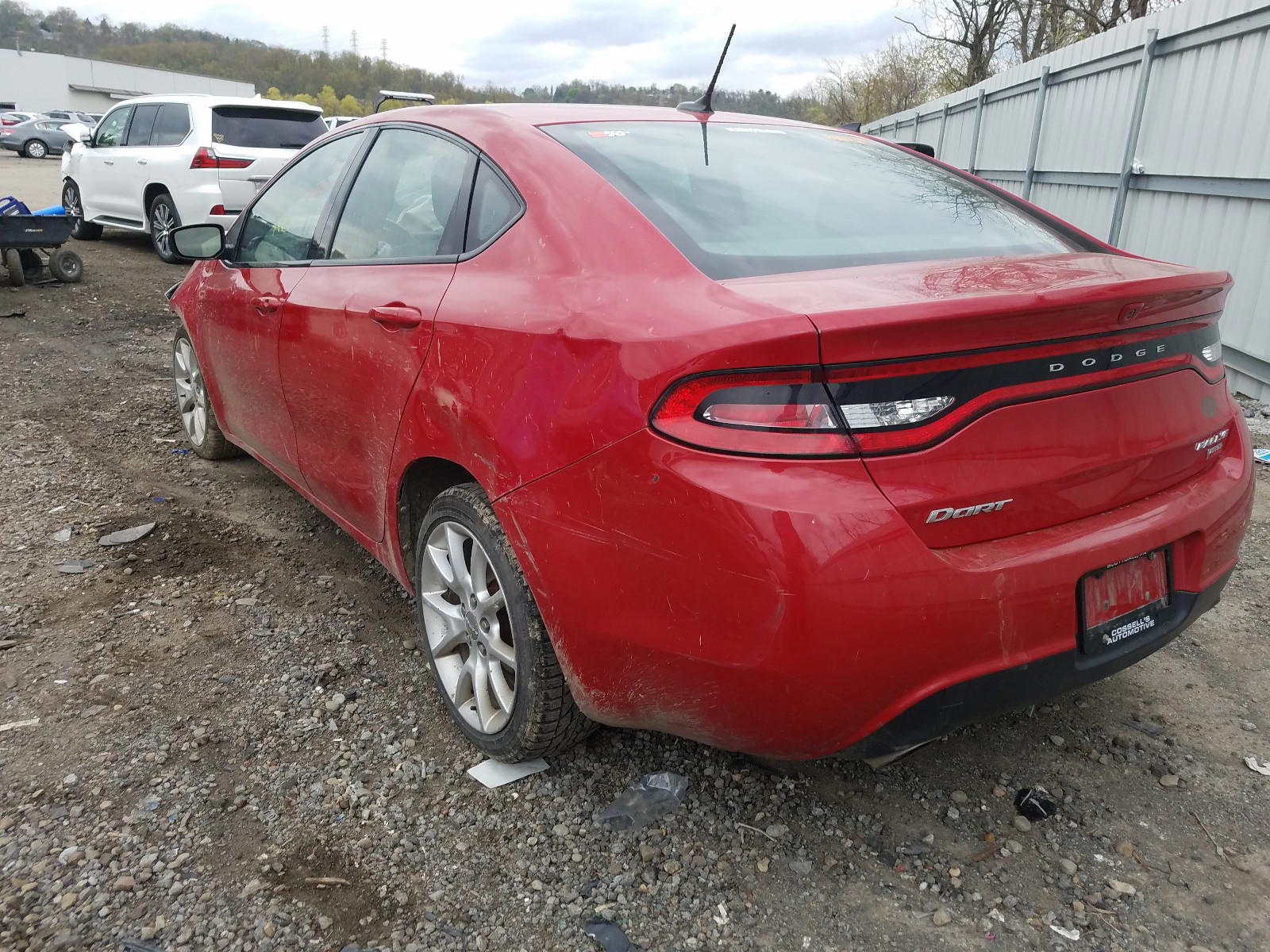 Photo 3 from auction – 2013 DODGE DART SXT with VIN 1C3CDFBH2DD640950