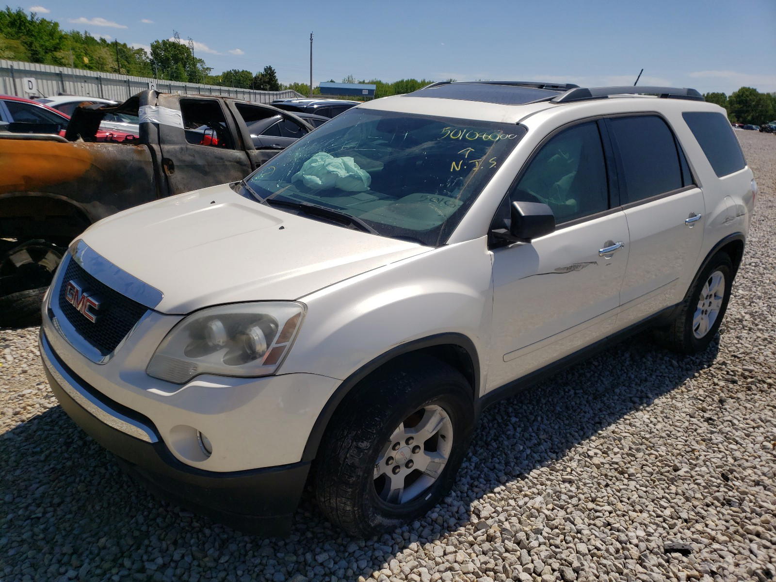Photo 9 from auction – 2010 GMC ACADIA with VIN 1GKLRLED7AJ187382