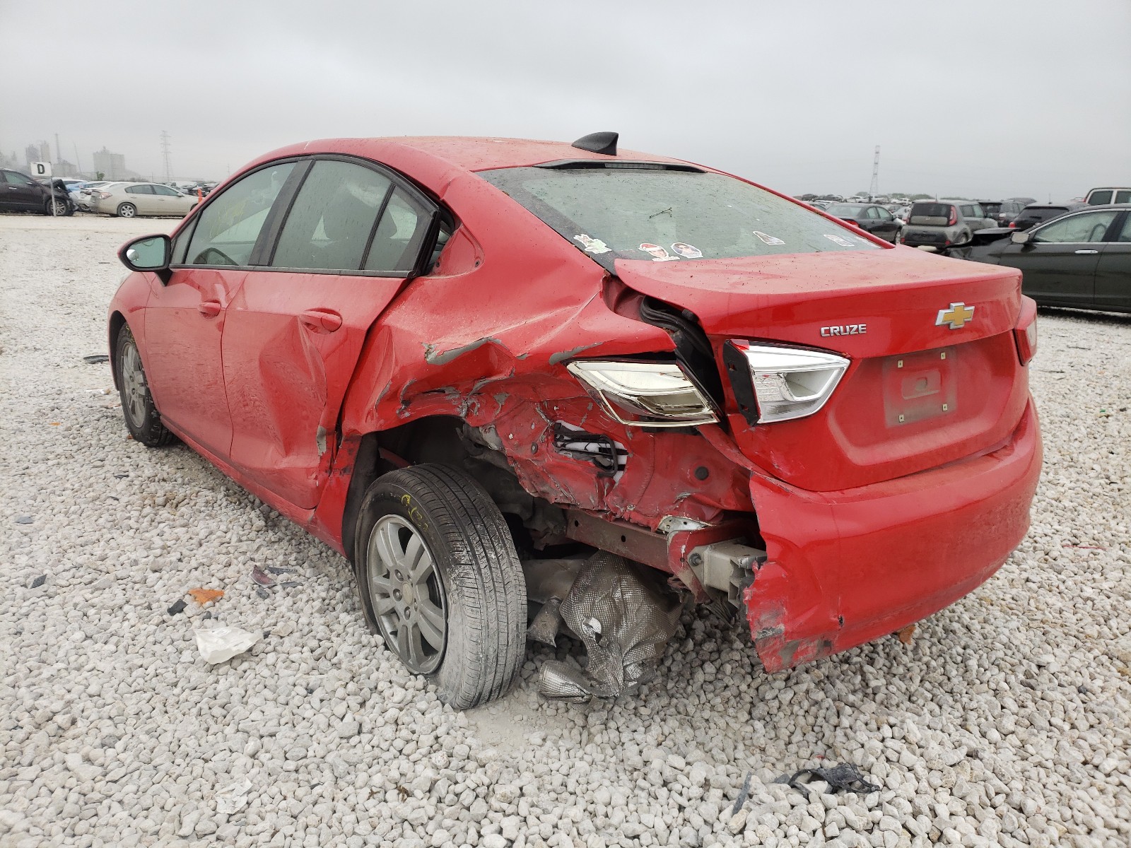 Photo 3 from auction – 2018 CHEVROLET CRUZE LS with VIN 1G1BC5SM2J7231075