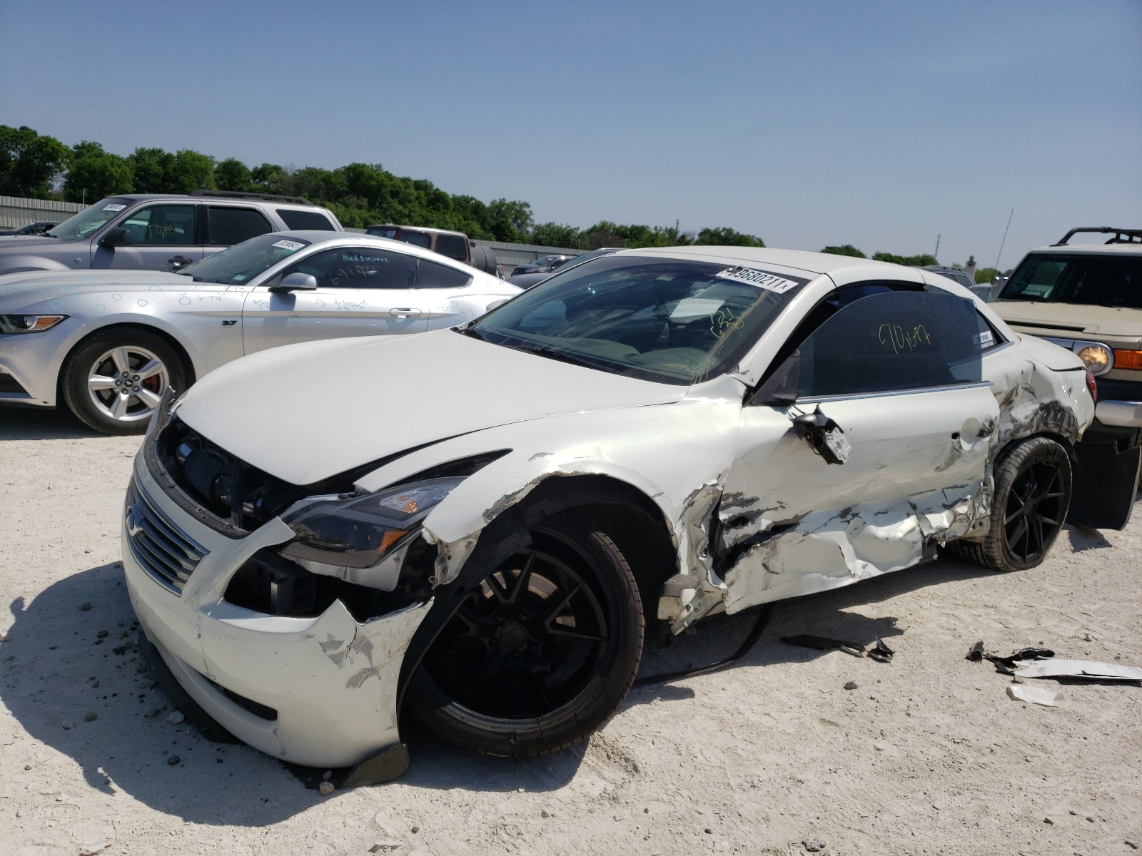 Photo 2 from auction – 2009 INFINITI G37 BASE with VIN JNKCV66E19M721632