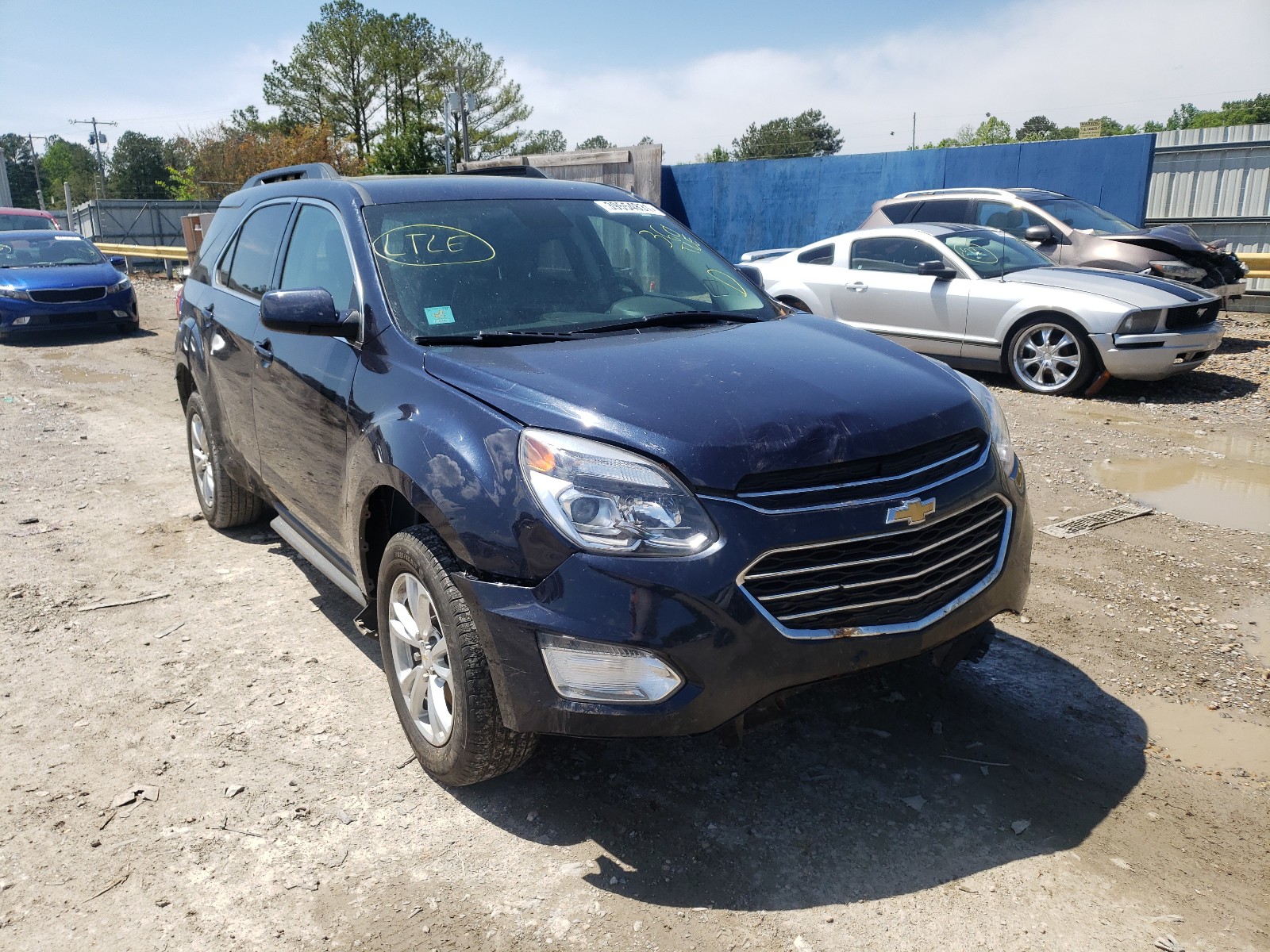 Photo 1 from auction – 2017 CHEVROLET EQUINOX LT with VIN 2GNALCEK4H1585910