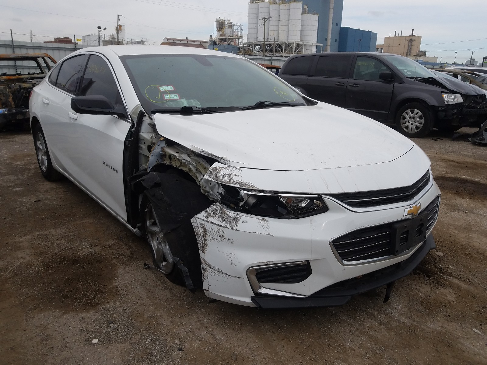 Photo 1 from auction – 2017 CHEVROLET MALIBU LS with VIN 1G1ZB5ST2HF136220