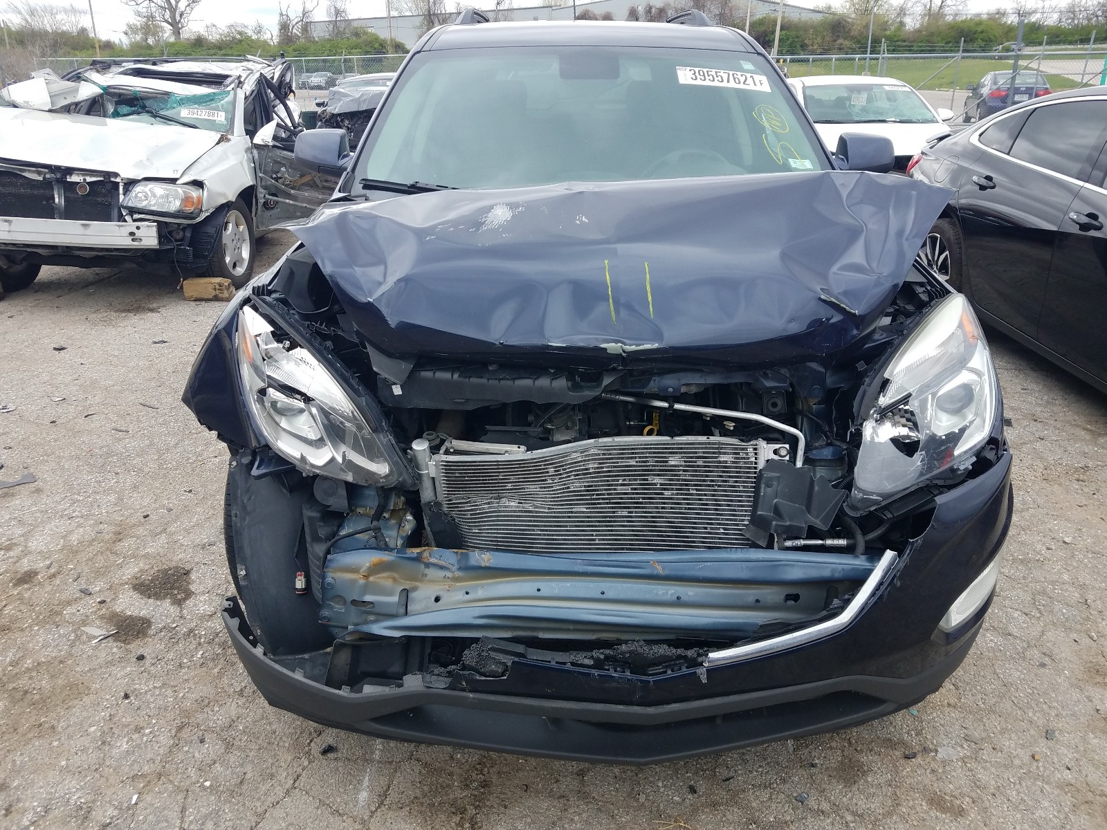 Photo 7 from auction – 2016 CHEVROLET EQUINOX LT with VIN 2GNALCEK9G1169625