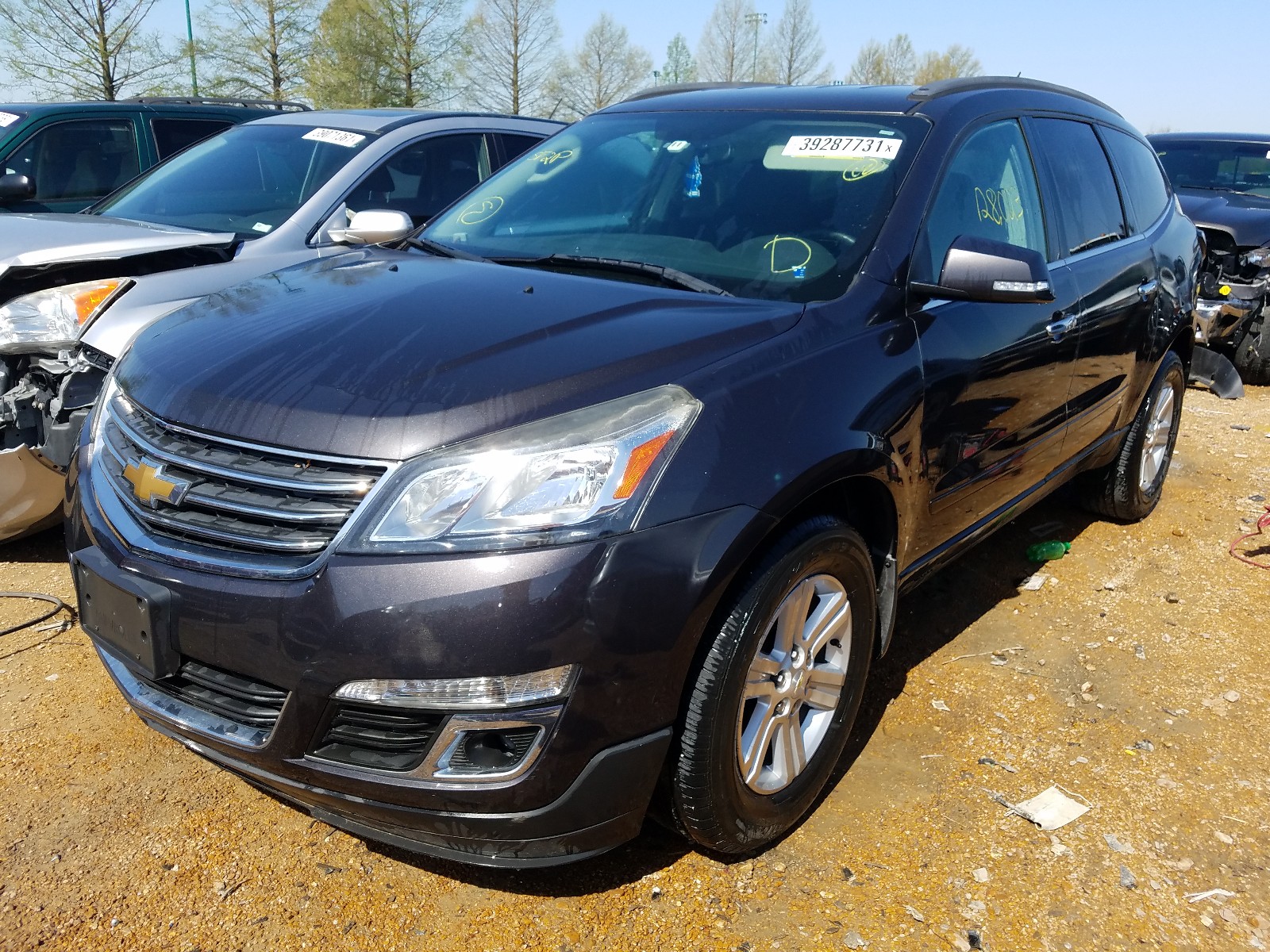 Photo 2 from auction – 2013 CHEVROLET TRAVERSE L with VIN 1GNKRGKD2DJ132028