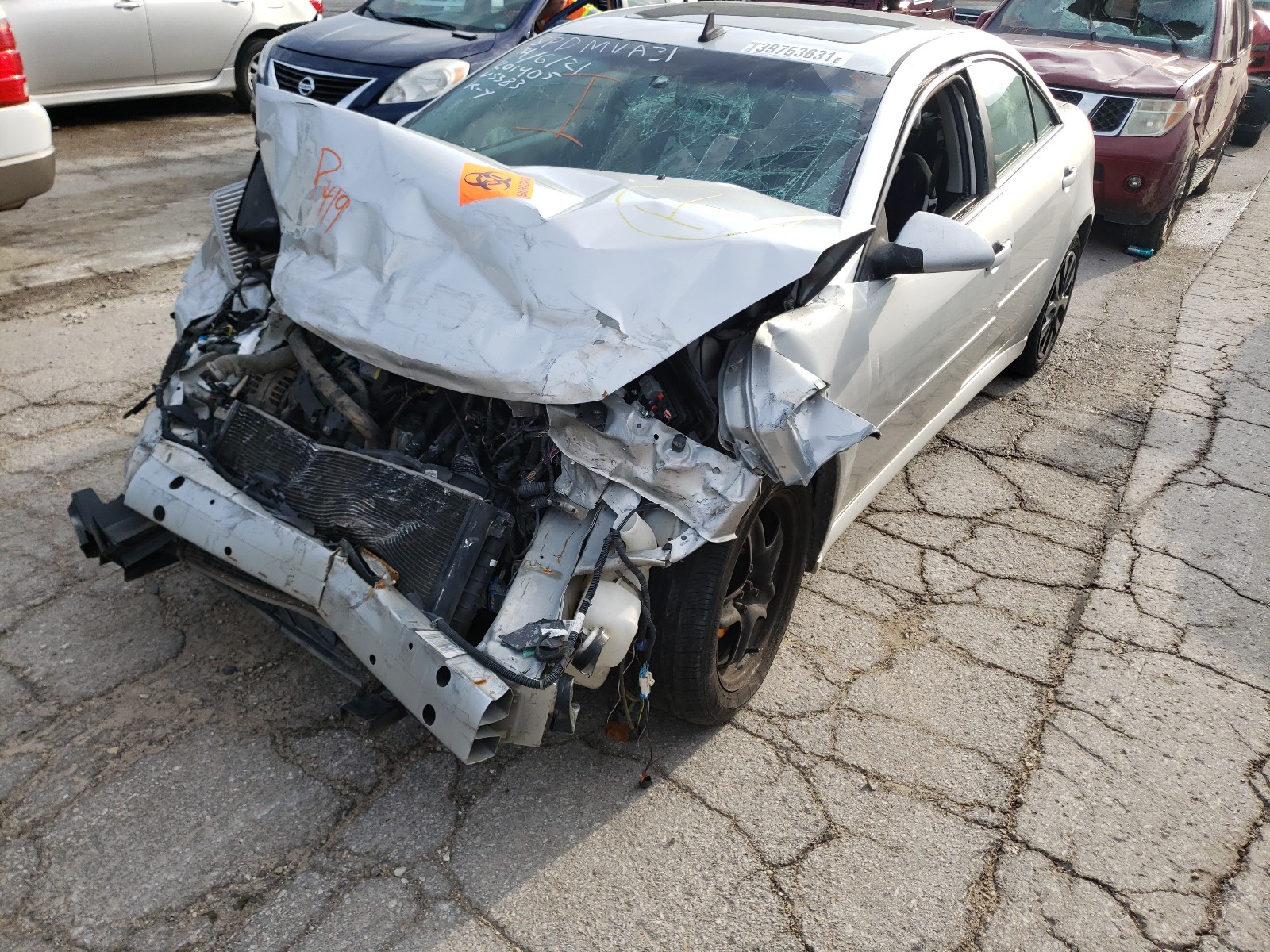 Photo 2 from auction – 2010 PONTIAC G6 with VIN 1G2ZA5EB6A4165383