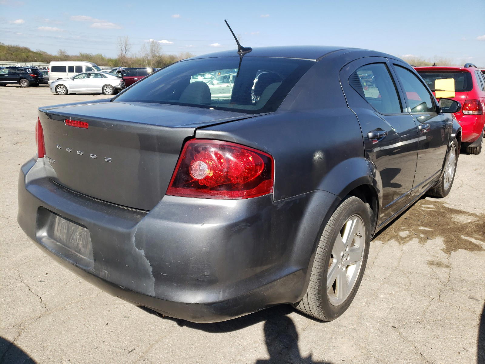 Photo 4 from auction – 2013 DODGE AVENGER SE with VIN 1C3CDZABXDN713040