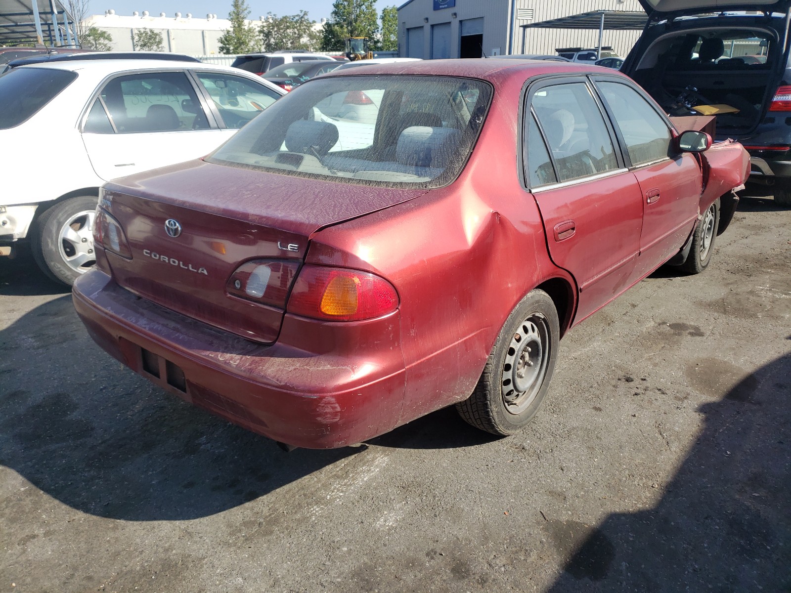 Photo 4 from auction – 2000 TOYOTA COROLLA VE with VIN 2T1BR18E7YC365135
