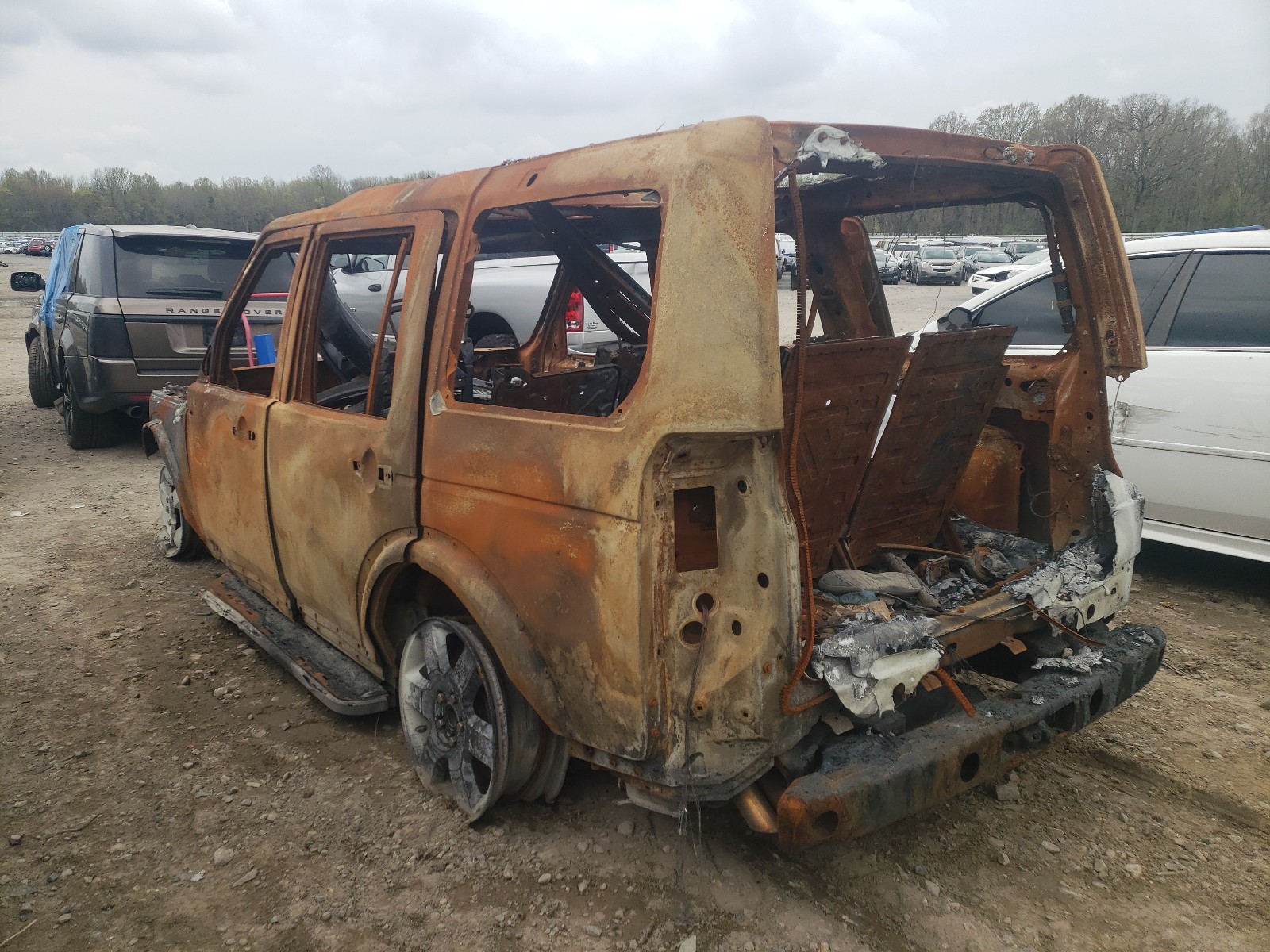 Photo 3 from auction – 2008 LAND ROVER LR3 HSE with VIN SALAG25458A446490