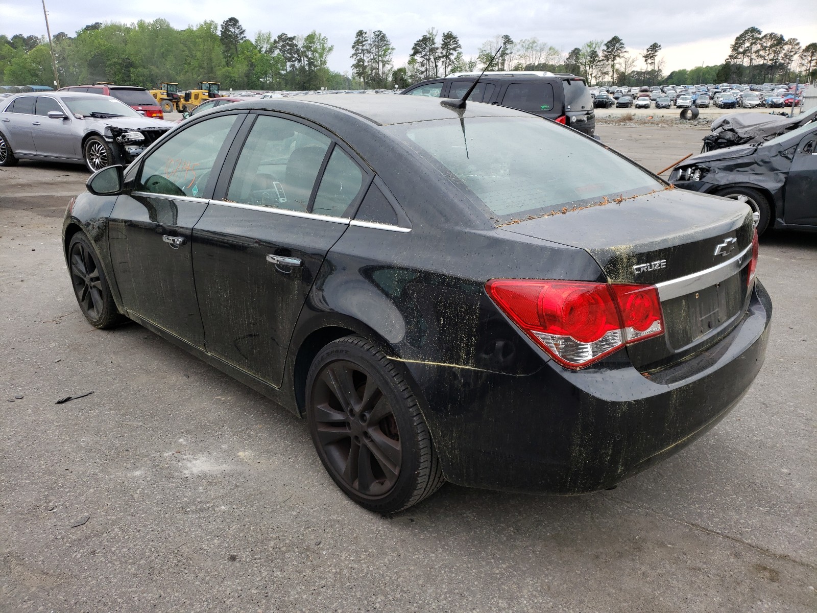 Photo 3 from auction – 2012 CHEVROLET CRUZE with VIN 1G1PH5SC1C7162154