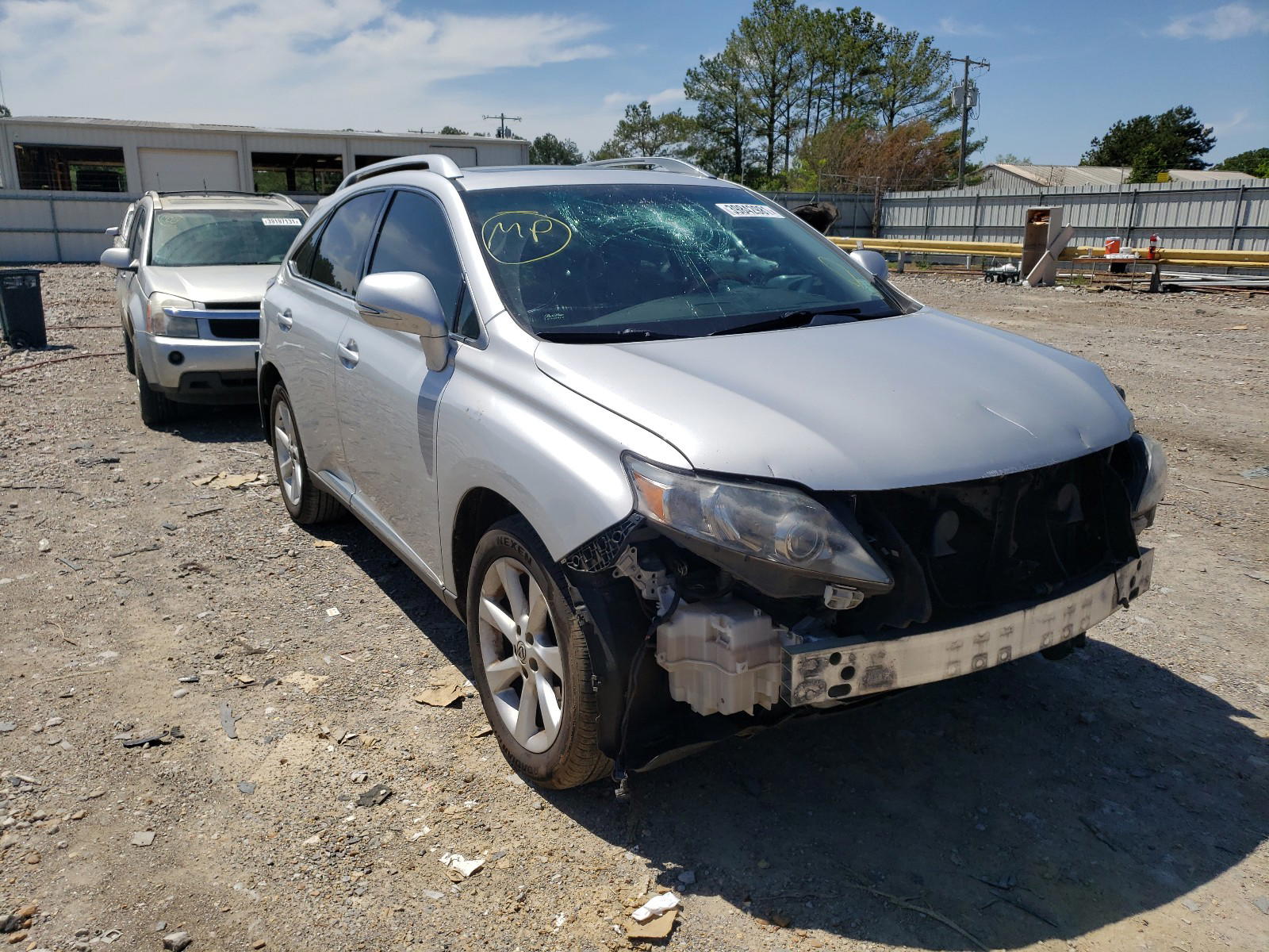 LEXUS RX 350 2011 with VIN 2T2ZK1BA6BC049138 - Photo from auction